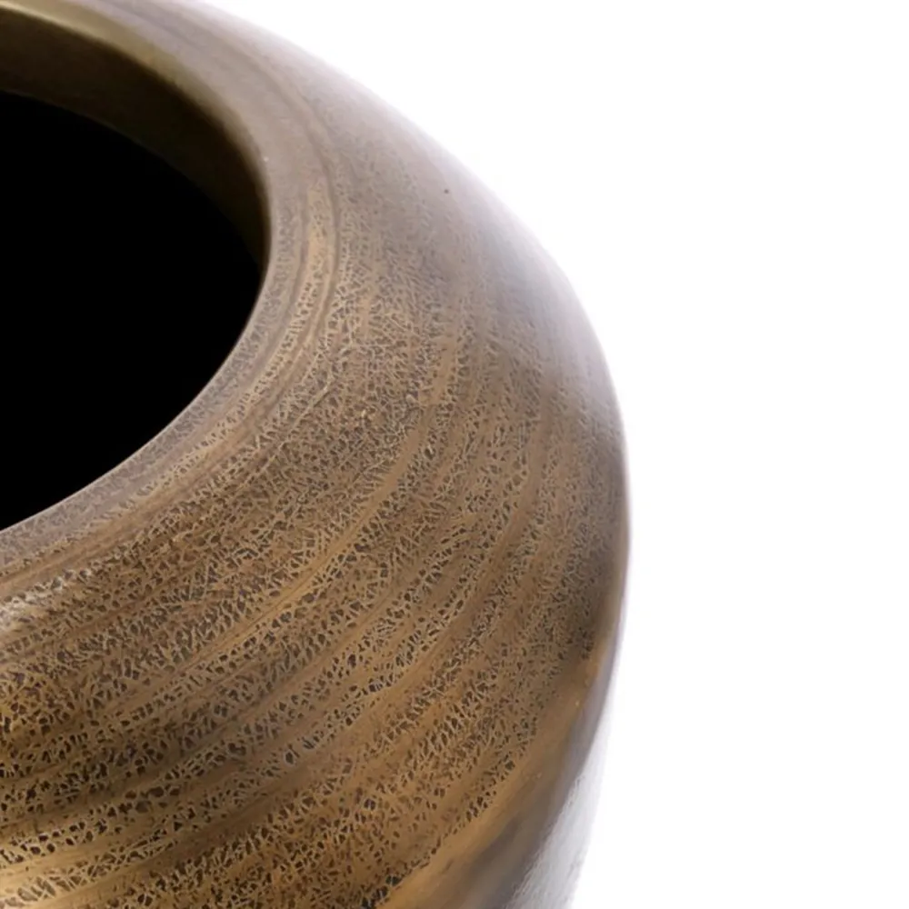 Bizzotto Nadu Vase - Gold - 89 cm
