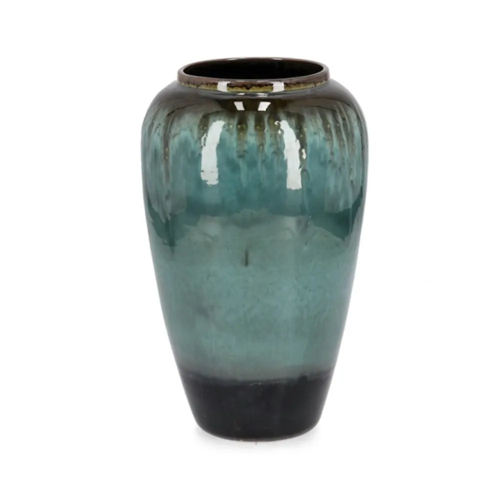 Bizzotto Coira Vaso - Verde Melange - 40 h cm