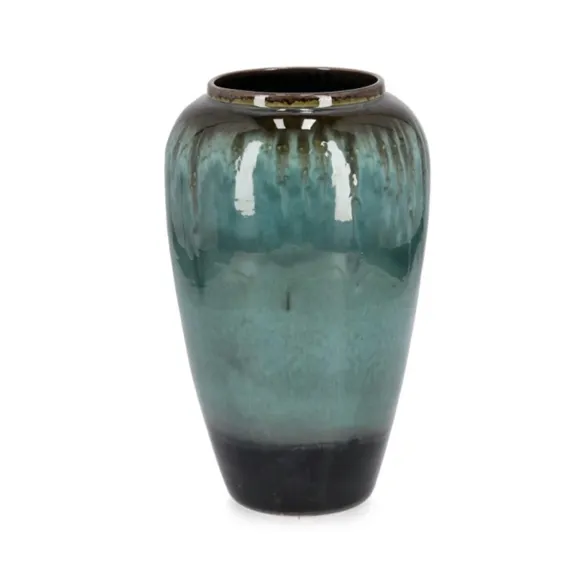 Bizzotto Coira Vase – Melangegrün – 40 cm hoch