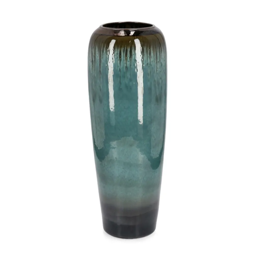 Bizzotto Coira Jarrón - Verde Melange - 72 cm