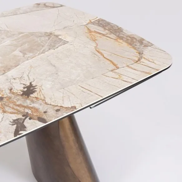 Bizzotto Cile Patagonia Table extensible - 180/220/260 x 100 x 76 h cm