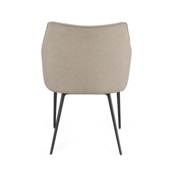Bizzotto Russel Cloud Sessel mit Armlehnen – Taubengrau