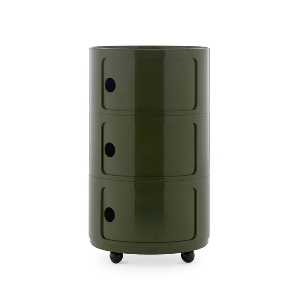 Kartell New Big Componibile Commode à roulettes - 3...