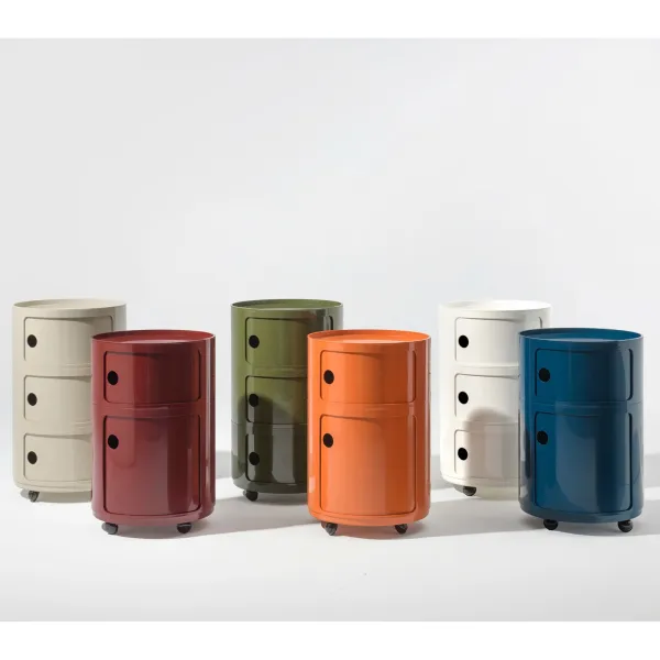 Kartell New Big Componibile Commode à roulettes - 3... 2