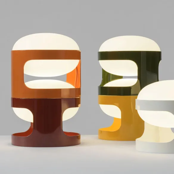 Kartell KD28 Table Lamp - Orange