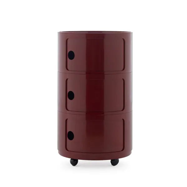Kartell New Big Componibili Kommode mit Rollen - 3...