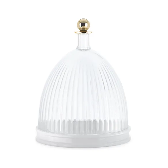 Kartell La Coupole Contenitore - Bianco/Trasparente