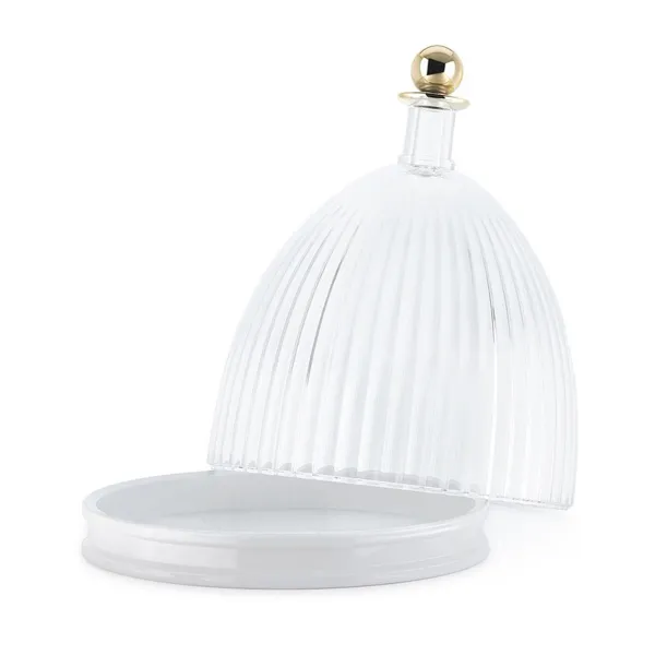 Kartell La Coupole Conteneur - Blanc/Transparent 2