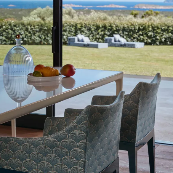 Kartell La Coupole Contenitore - Bianco/Trasparente