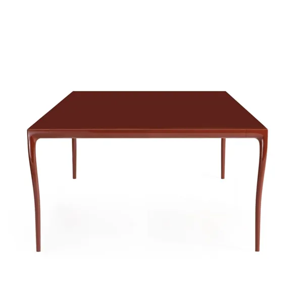 Kartell Albert Table carrée - 150 x 150 cm - Bordeaux