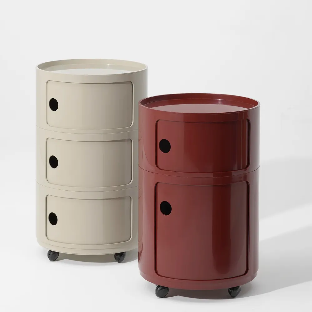 Kartell New Big Modular with wheels - Dove Grey