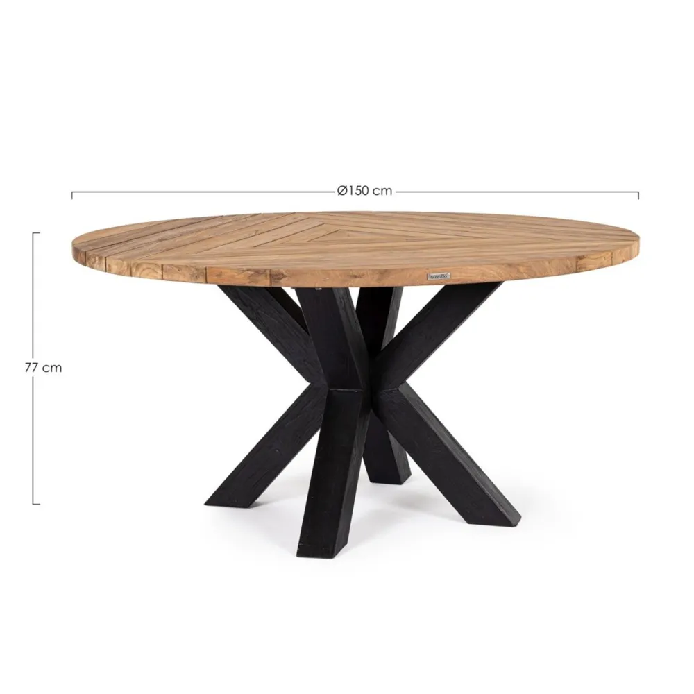 Bizzotto Roderick Tavolo rotondo - Ø 150 cm