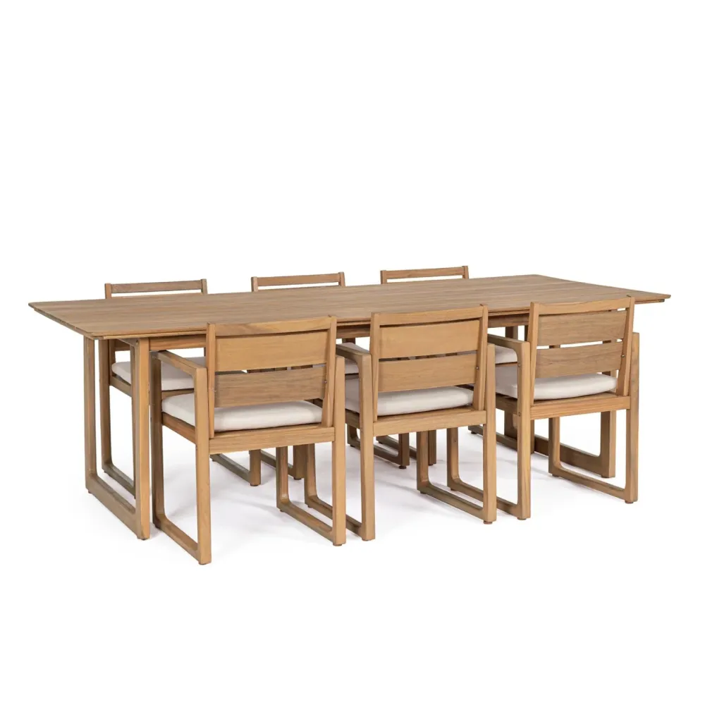 Bizzotto Ensemble table et chaises Adrian