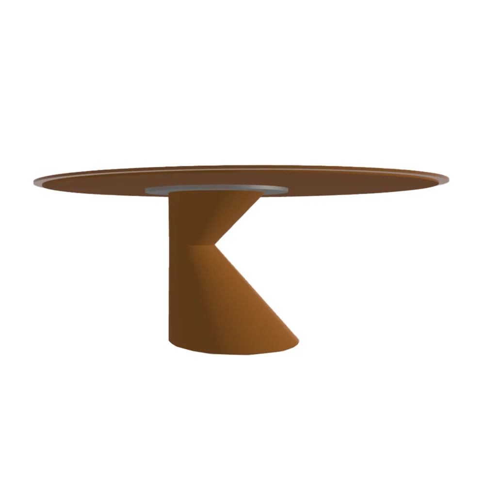 Lago Chapeau Table ronde - Ø 180 cm - Caramel