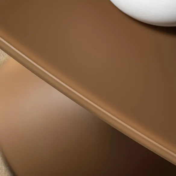 Lago Chapeau Round table - Ø 180 cm - Caramel