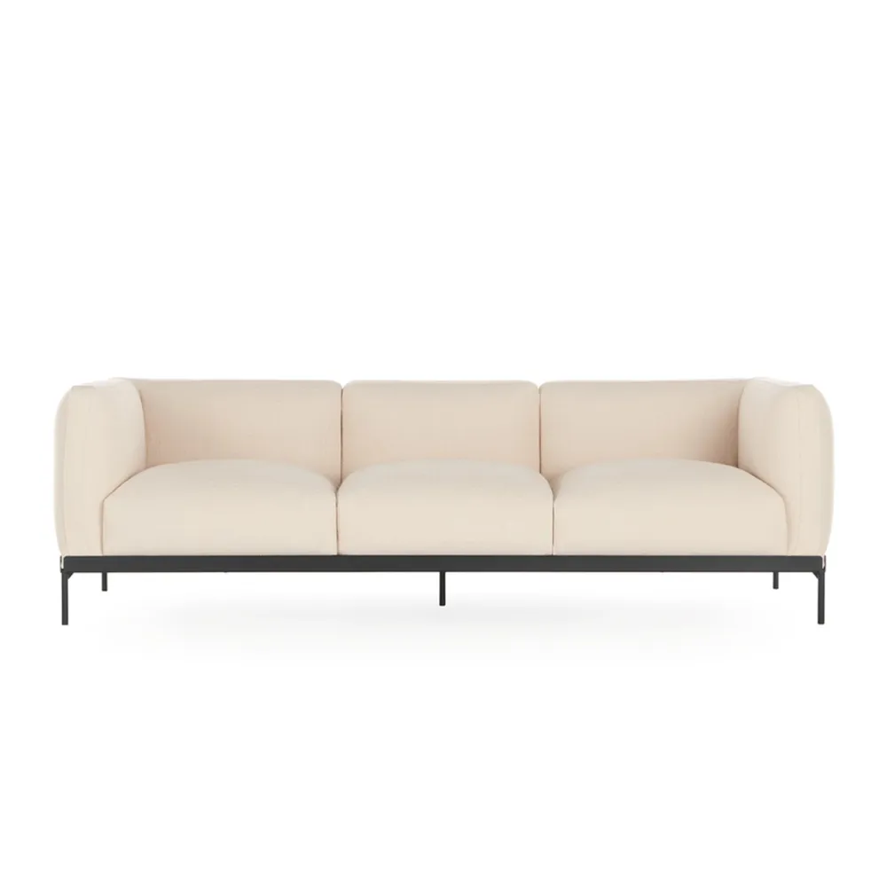 Kartell Asia 3-Seater Sofa - White Structure...