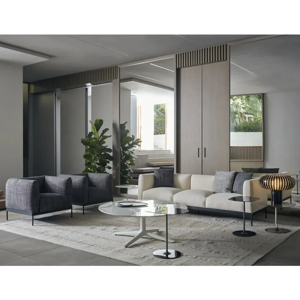 Kartell Asia 3-Sitzer-Sofa – Weiß,...