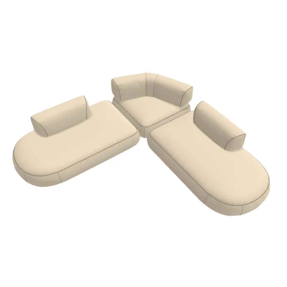 Ditrè Italia Sofá modular Isla - Listo para...