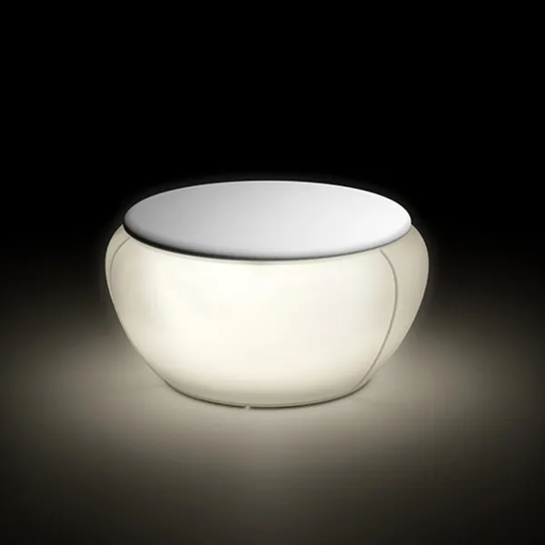 Plust Collection Vela Light Tavolino con piano - White Light 2
