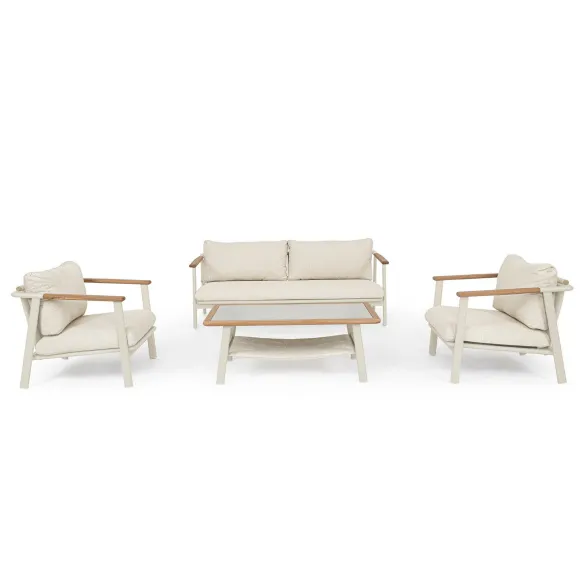 BIZZOTTO Leonida Outdoor-Lounge-Set – Farbe: Morny