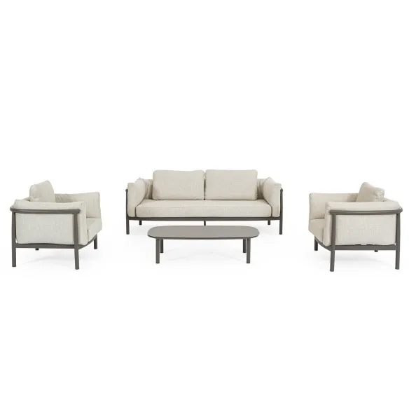BIZZOTTO Theodore Set salotto da esterno - Castor
