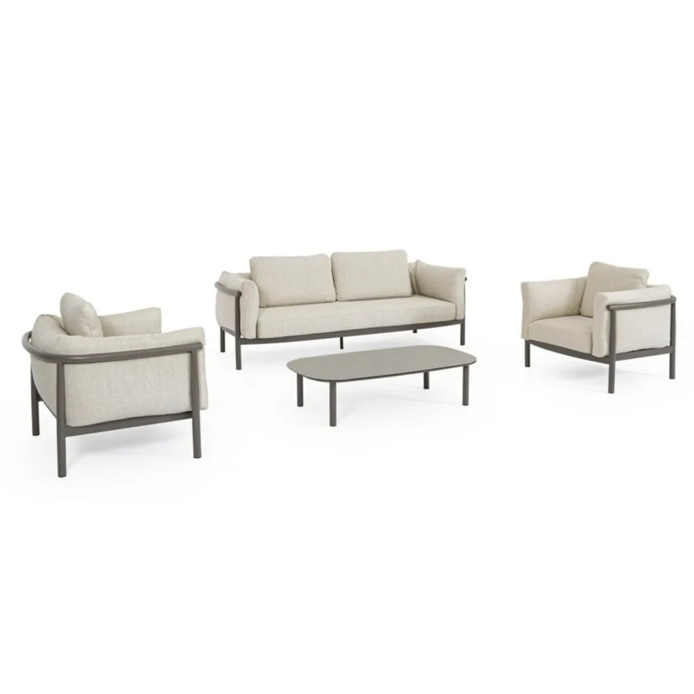 BIZZOTTO Theodore Set salotto da esterno - Castor