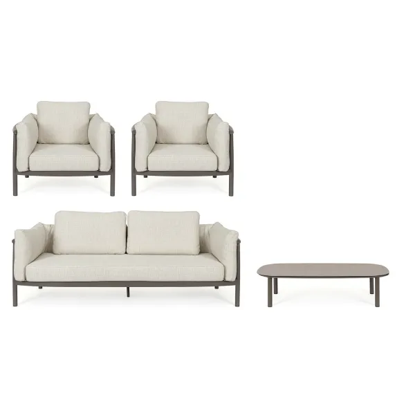 BIZZOTTO Theodore Set salotto da esterno - Castor