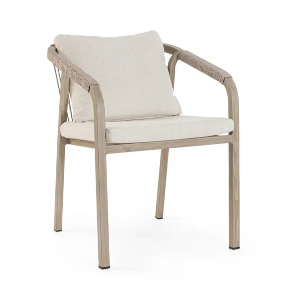 BIZZOTTO Kalimera Chaise avec accoudoirs - Timber