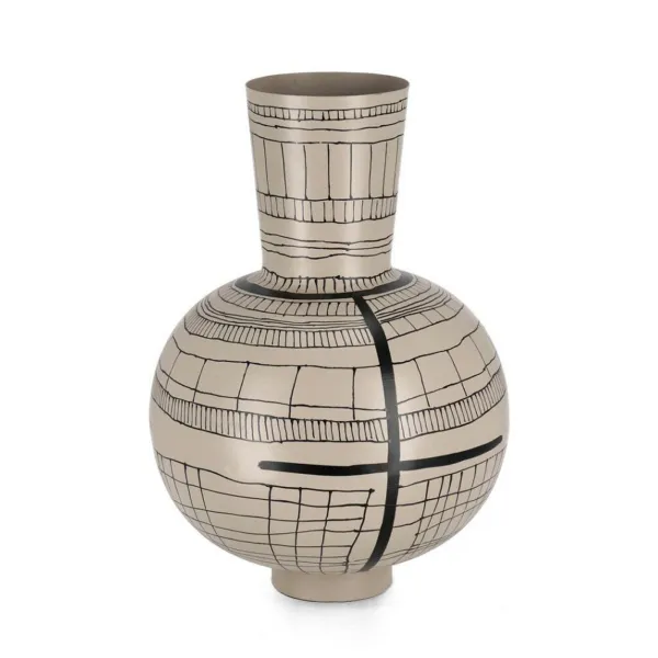 BIZZOTTO Siva Florero - 43 h cm - Beige