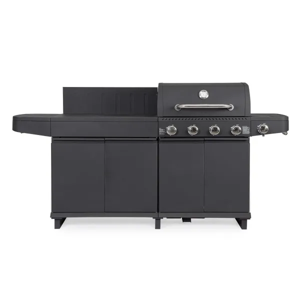 Bizzotto Merita Cocina de gas - Antracita