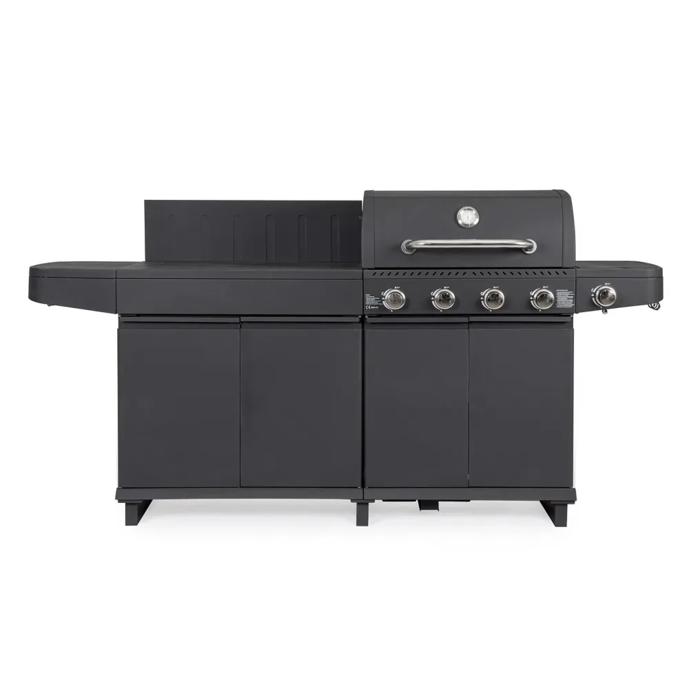 Bizzotto Merita Cocina de gas - Antracita