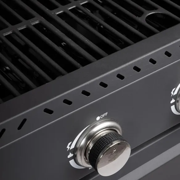 Bizzotto Merita Cuisinière à gaz - Anthracite