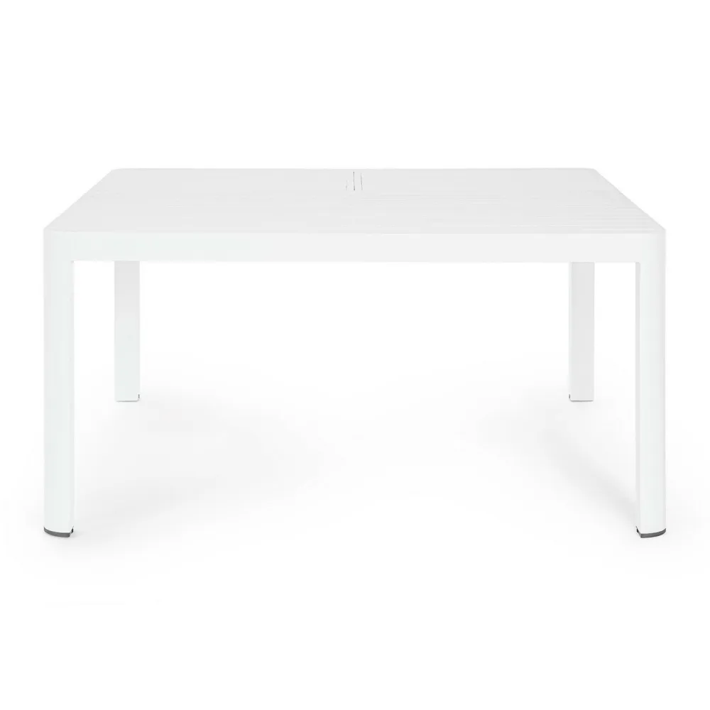 Bizzotto Kiplin Table carrée extensible - Blanche