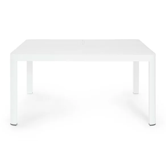 Bizzotto Kiplin Table carrée extensible - Blanche