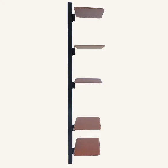 LIMAC Design Verwall 6-shelf, 37cm vertical bookcase - Brown