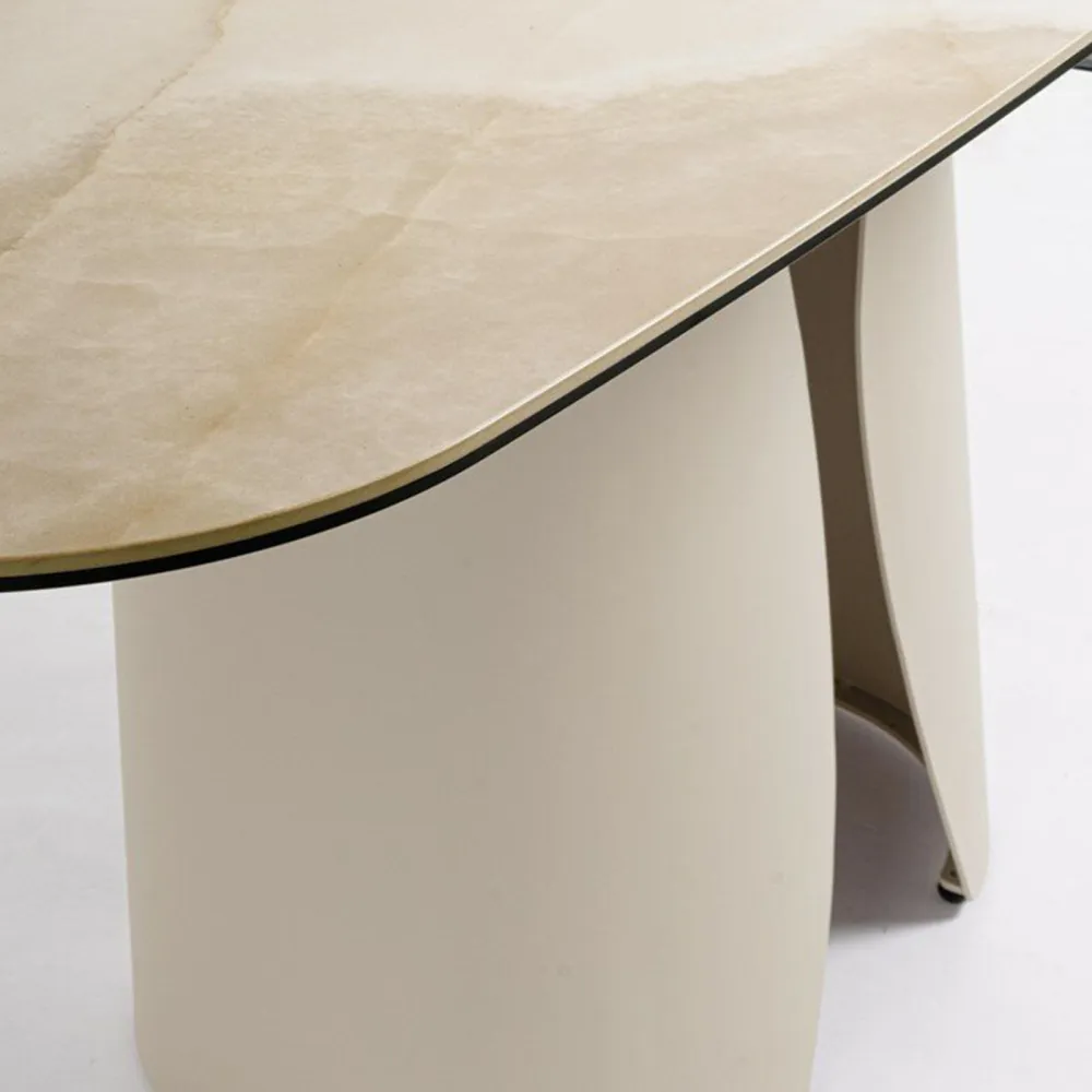 BIZZOTTO Ardis Table extensible - Beige clair