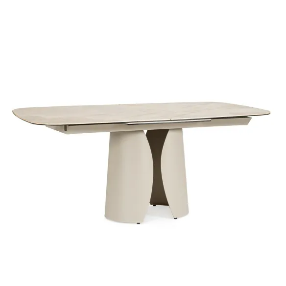BIZZOTTO Ardis Table extensible - Beige clair