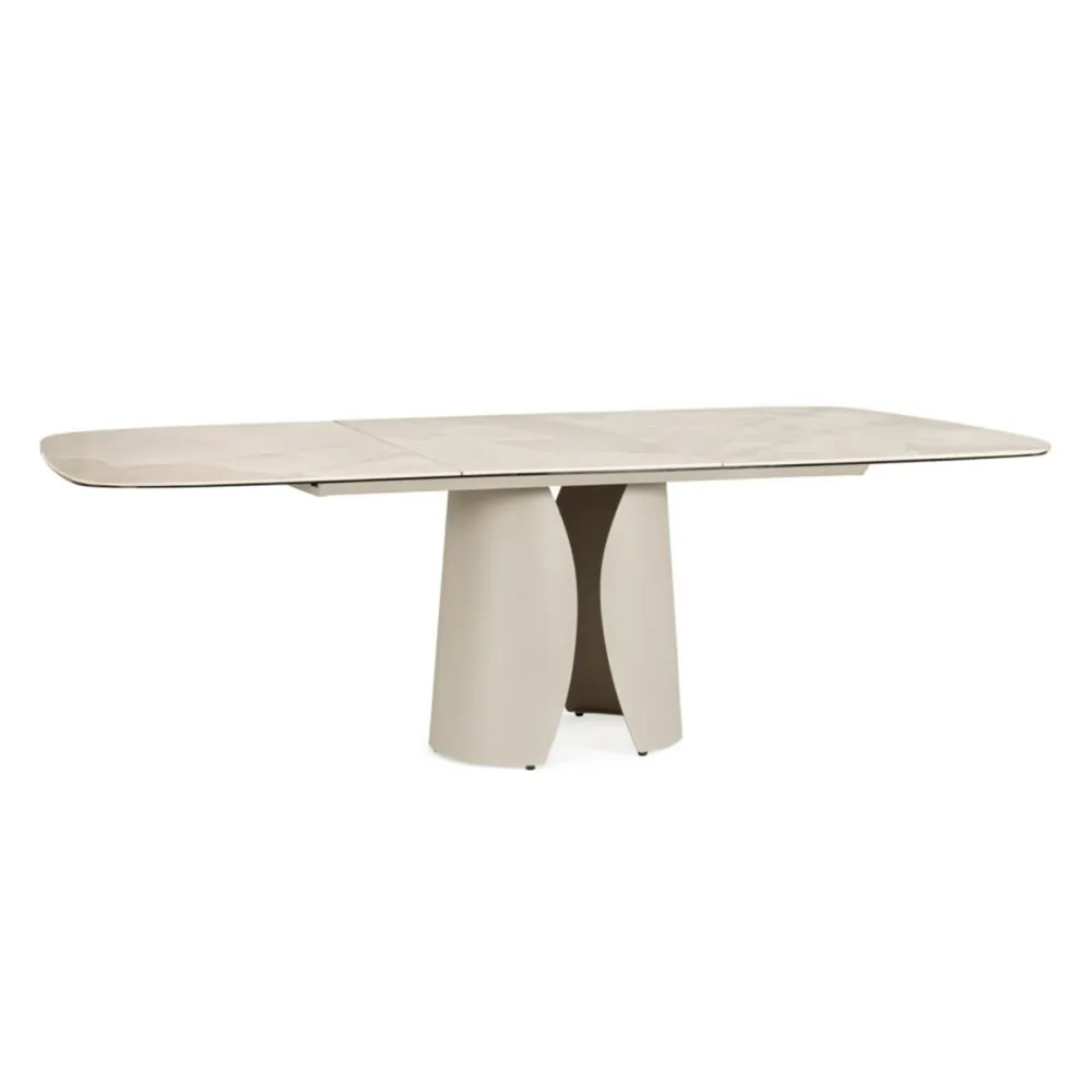 BIZZOTTO Ardis Table extensible - Beige clair