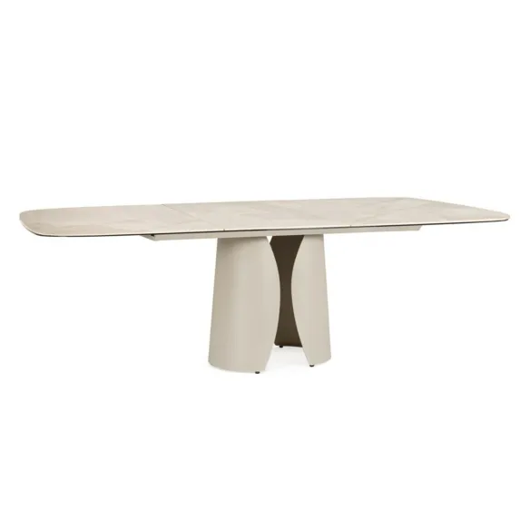 BIZZOTTO Ardis Table extensible - Beige clair