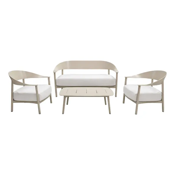Elementa Pepper Set Salotto outdoor - Sabbia - Pronta...