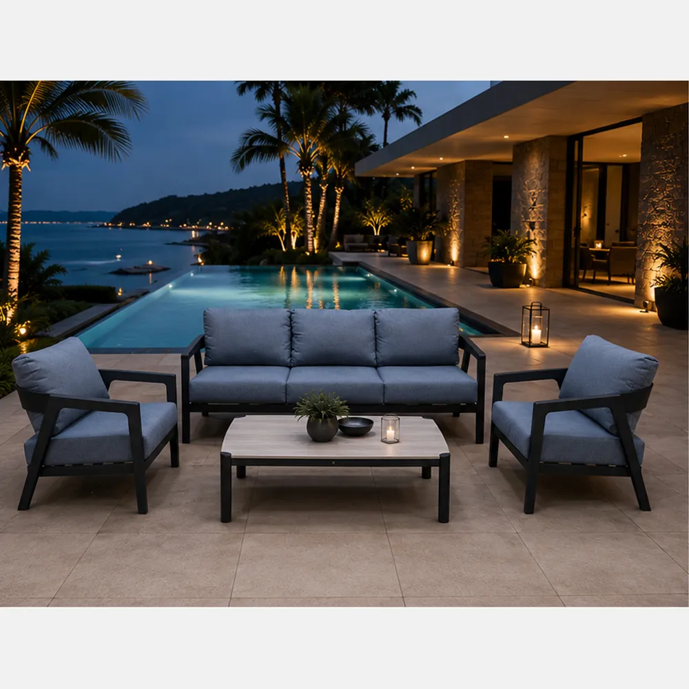 Elementa Cinnamon Set Salotto outdoor - Antracite