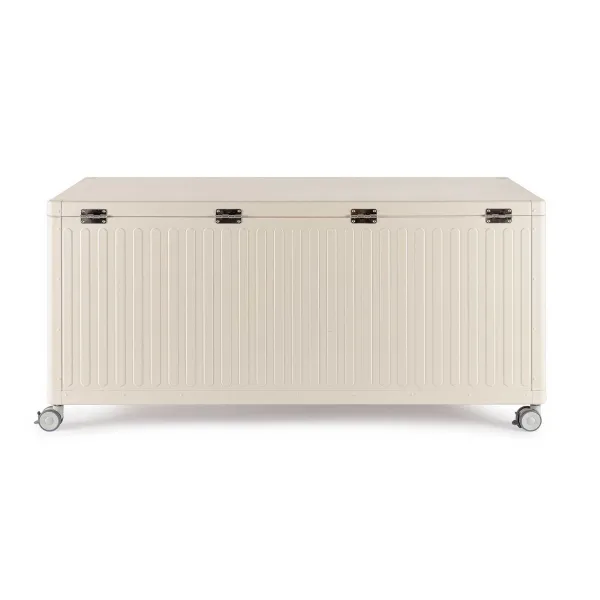 BIZZOTTO Trunk with cushion and wheels - Finish: Ocean silk 2