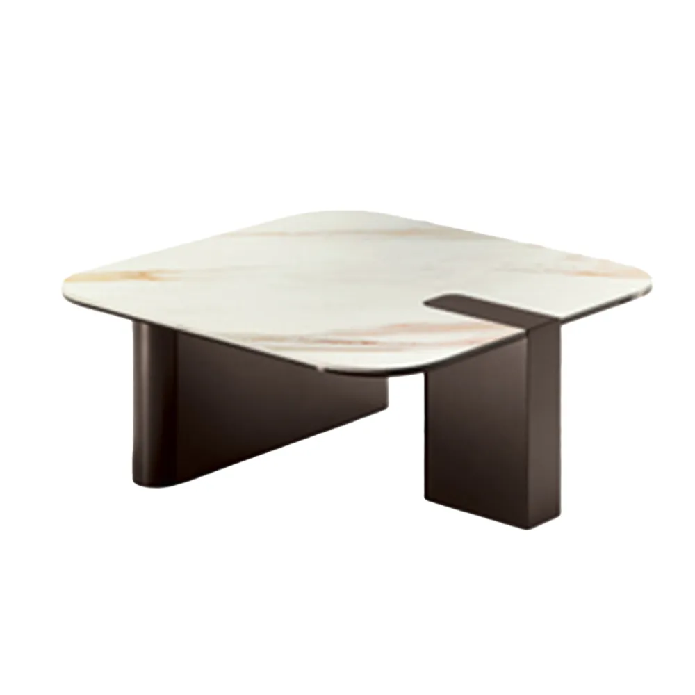 Stones Lock Table basse - Céramique Calacatta...