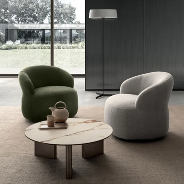 Stones Dot Table Basse - Céramique Calacatta Borghini -... 2