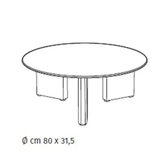Stones Dot Table Basse - Céramique Calacatta Borghini - Métal Bronze