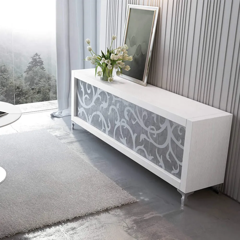 Buffet Riflessi Picasso Intarsio 240xh73 cm
