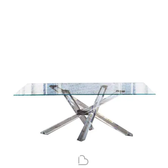 Table en cristal Riflessi Shangai limited edition