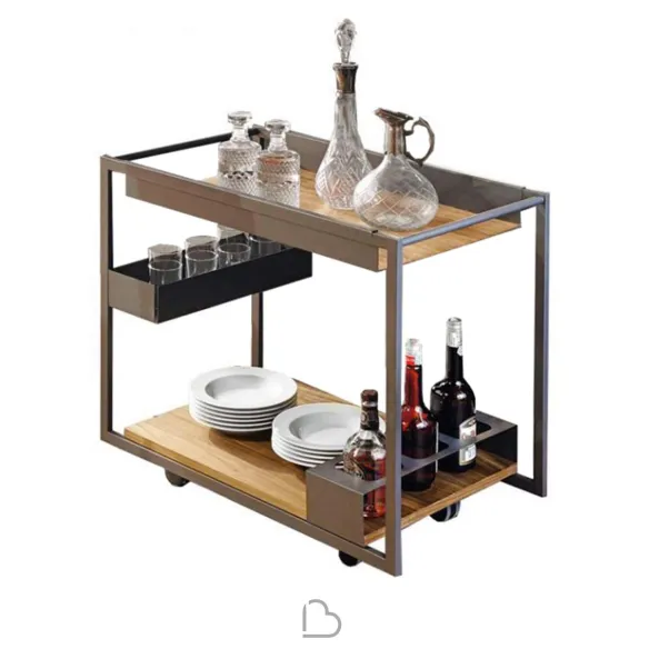Cattelan Mojito Wood Bar-Wagen