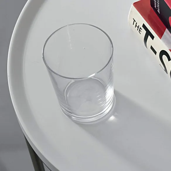 Coffee table MisuraEmme Sushi with satin metal base
