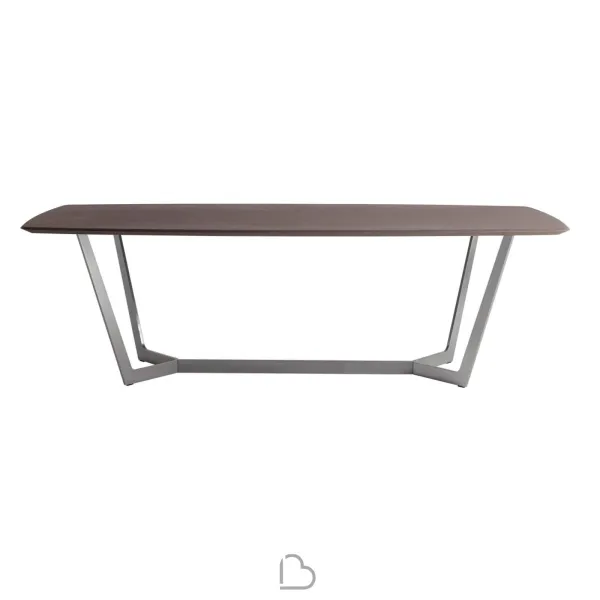 Tisch MisuraEmme Virgo with satin metal base
